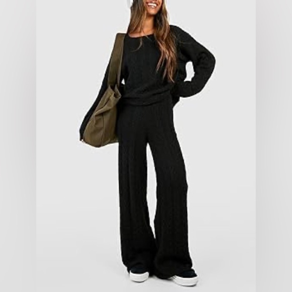 Amazon Black Cowl Neck Sweater with Turtleneck Style